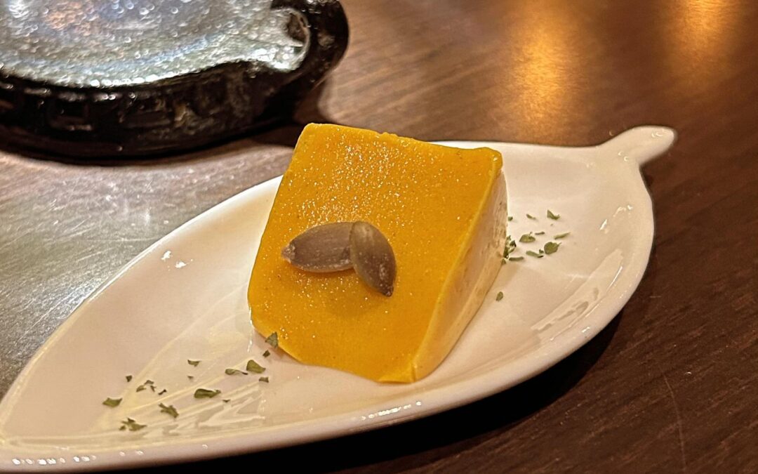 南瓜のババロア