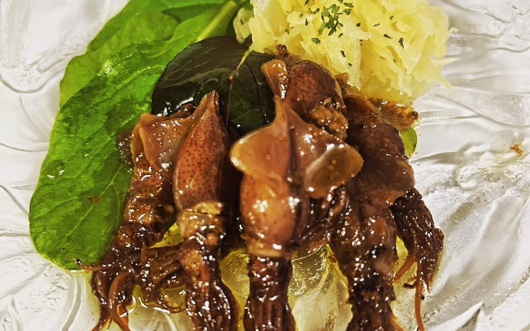 《ホタルイカの燻製 オイル漬け》