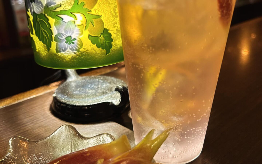 《ミョウガのジントニック》