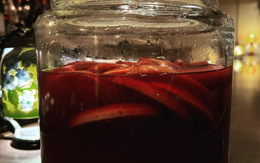 サングリア、そろそろ飲み頃です