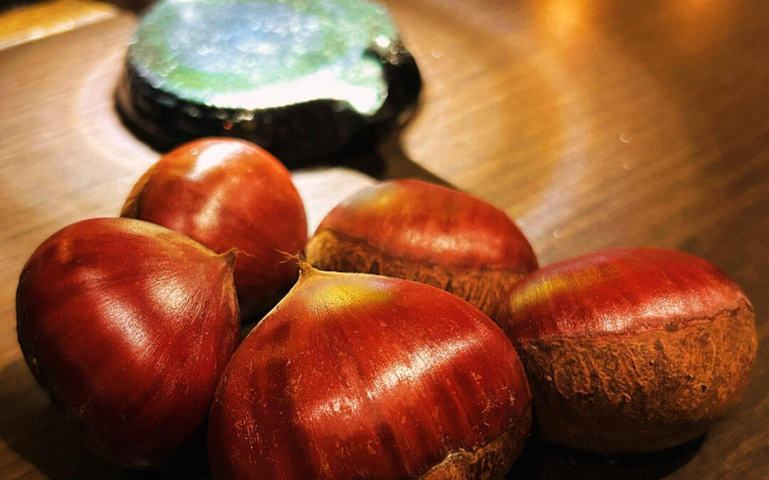 ご好評につき、栗のカクテル延長いたします