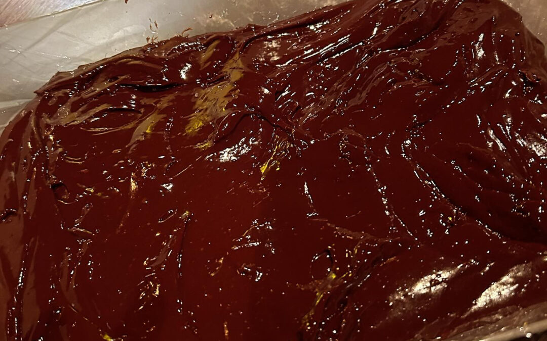 生チョコレート、仕込みました