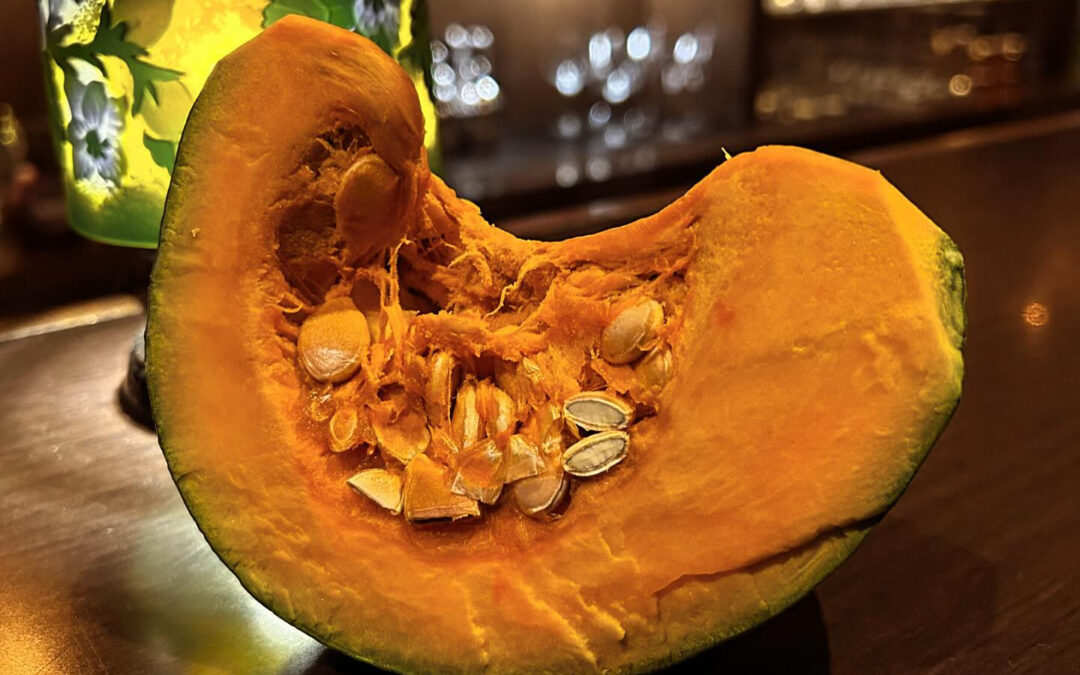 かぼちゃのカクテルもそろそろ終了となります