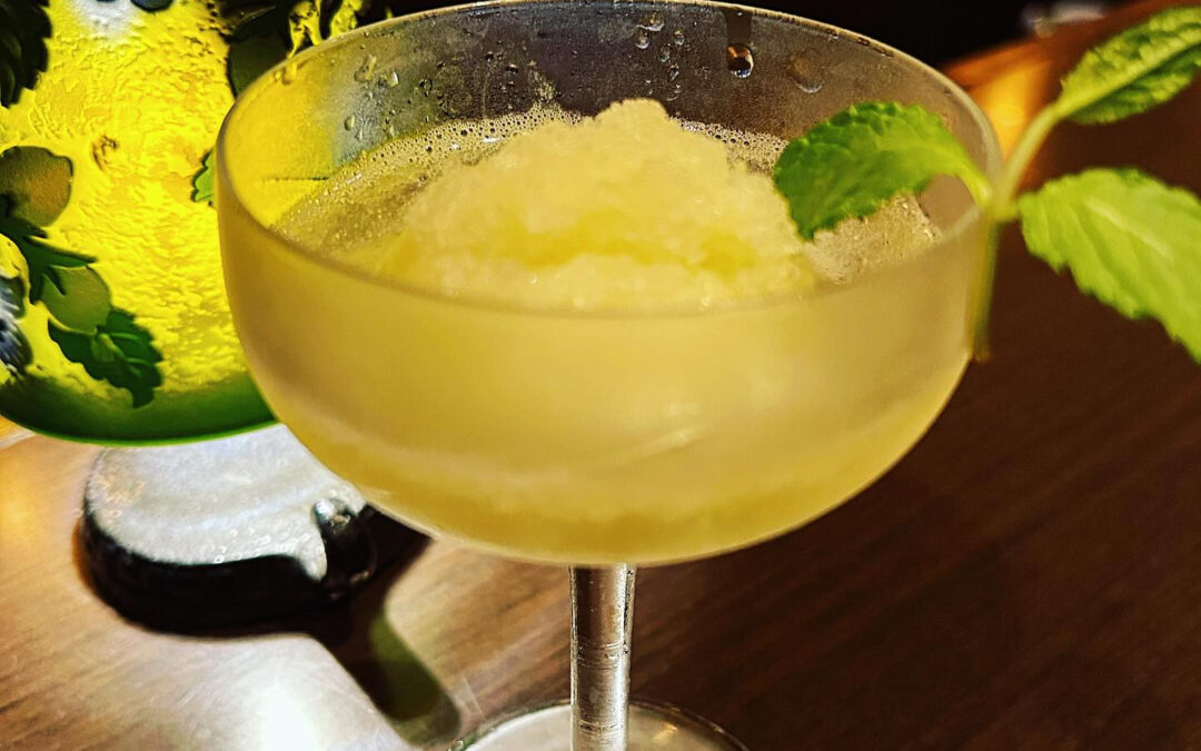 《メロンのシャンパンソルベ》