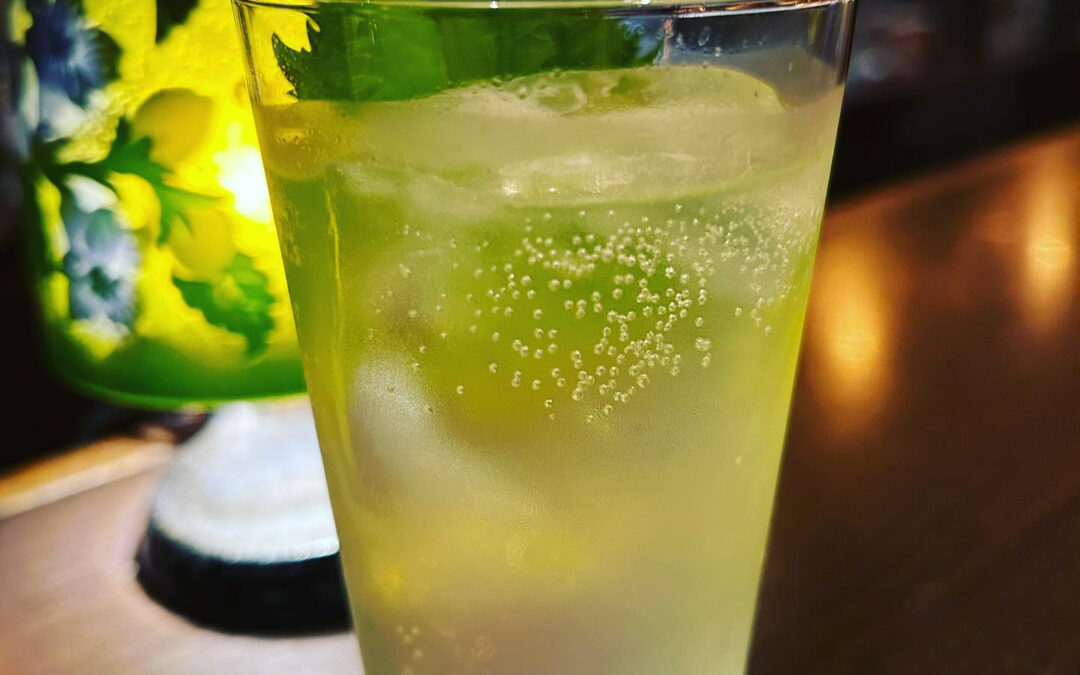 《大葉のジントニック》、今年もご好評頂いております