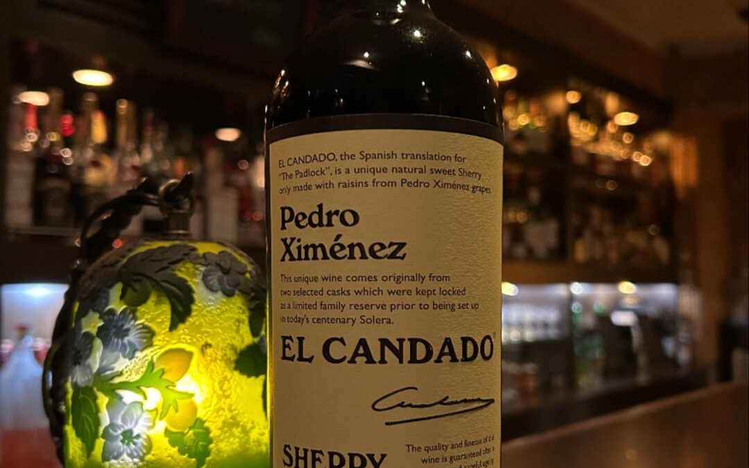 涼しくなってきましたので、締めに甘いシェリーもお勧めです