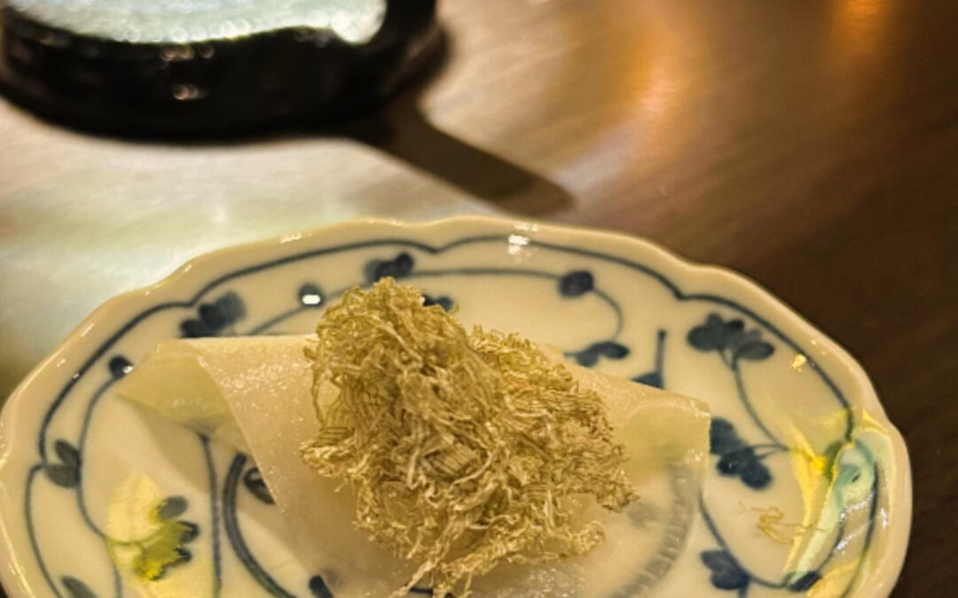 お客様から立派な聖護院かぶらを頂いたので、千枚漬けを仕込みま