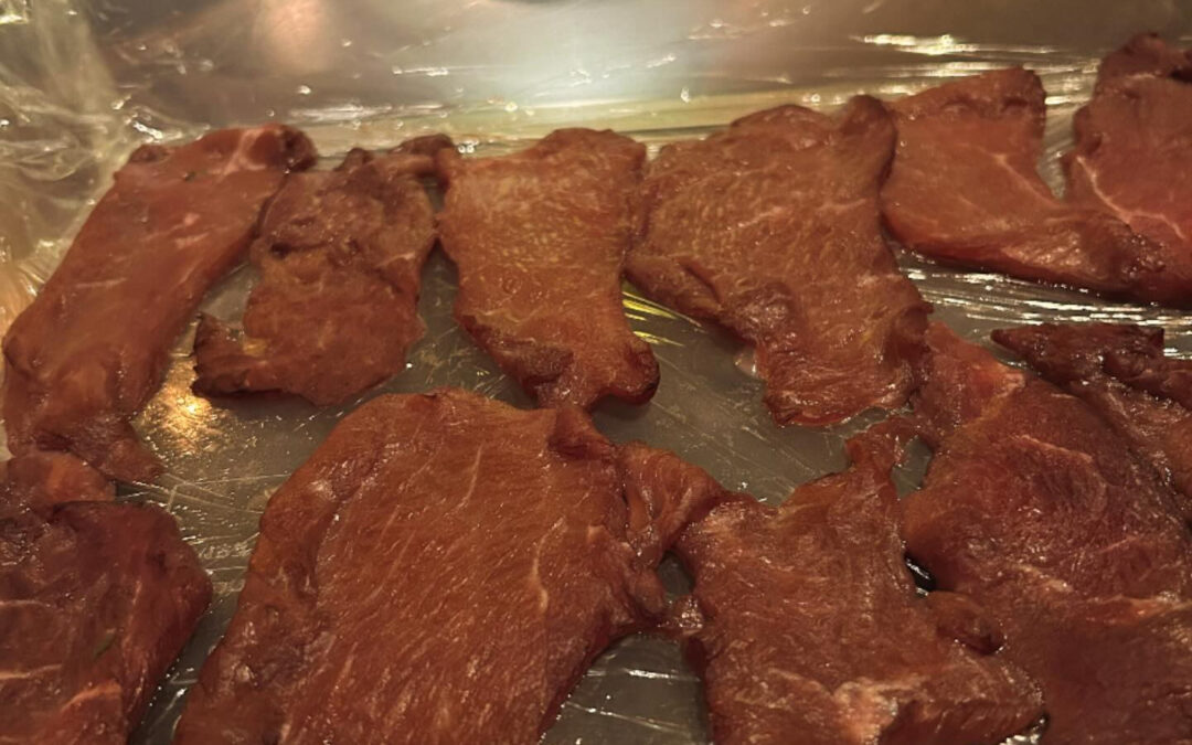 《ビーフジャーキー》、おかげさまで年内再度仕込みます