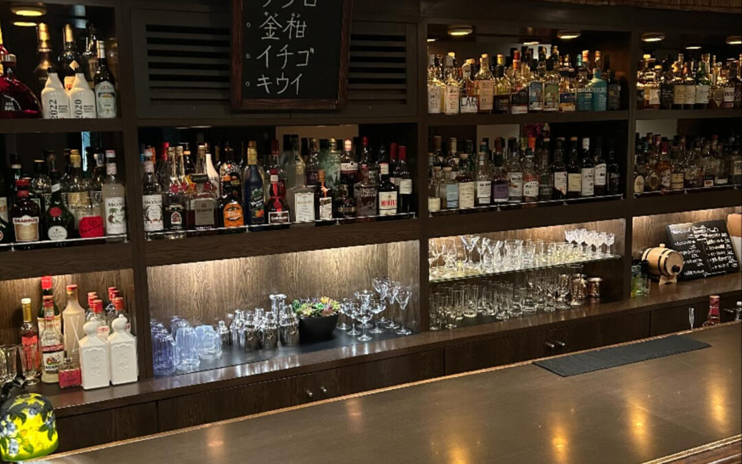 バックバーを清掃、整頓しました