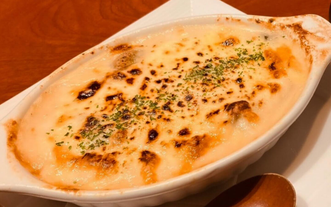 寒い日はグラタンを