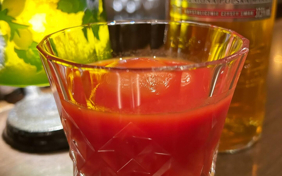 《桜エビのブラッディーシーザー》