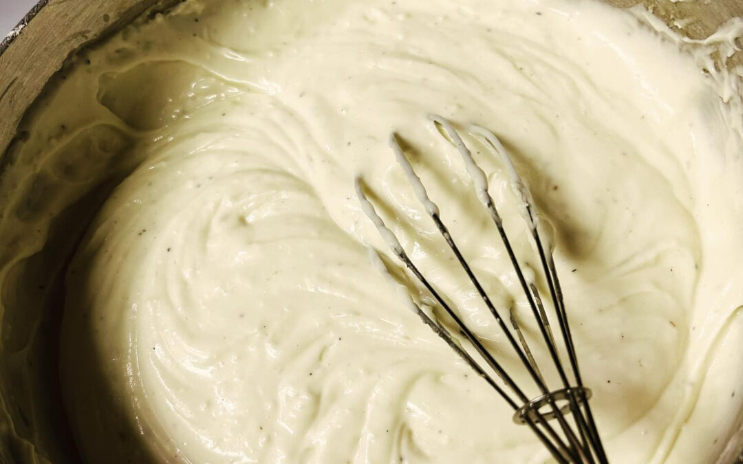 ベシャメルソース仕込み