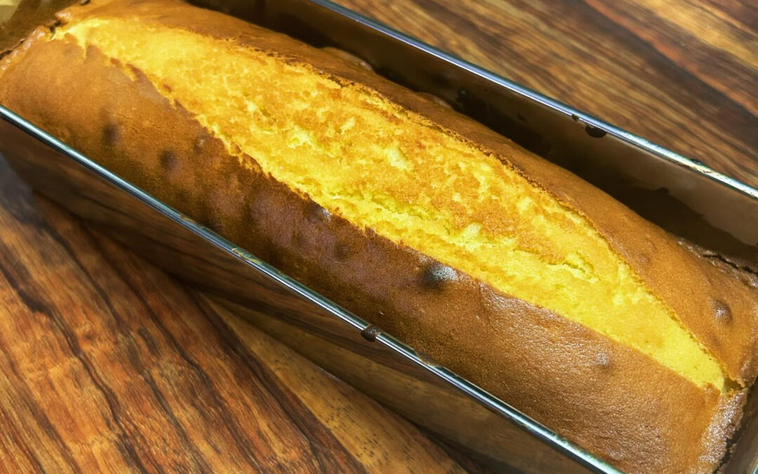 久しぶりにケーキを焼きました